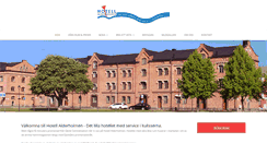 Desktop Screenshot of hotellalderholmen.se